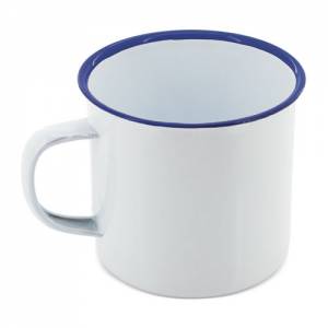 10 St. Vintage Emailetasse für Sublimationsdruck