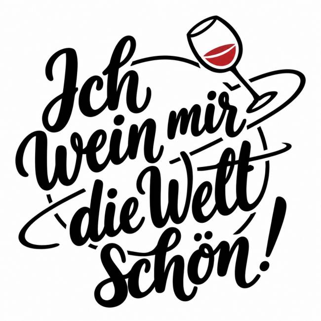 Ich Wein mir die Welt schön!