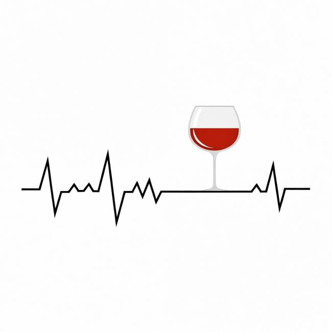 Wein Herzschlag