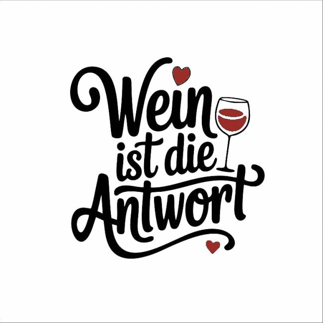 Wein ist die Antwort