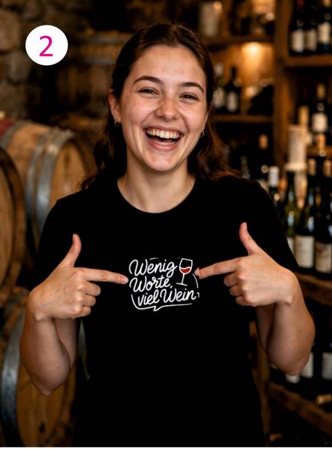 Preview: Wenig Worte, viel Wein