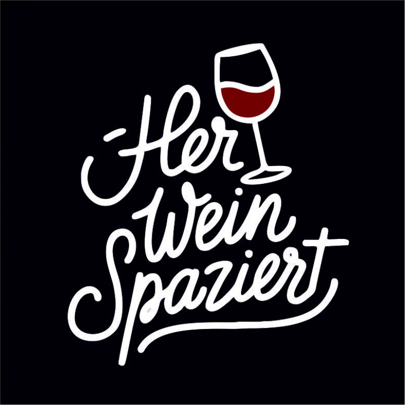 Her Wein spaziert