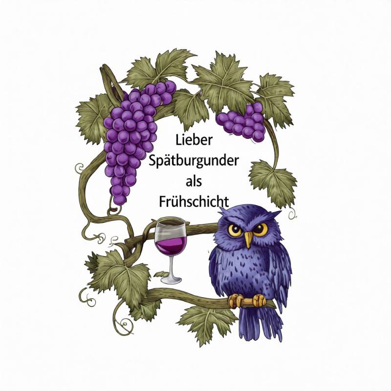 Lieber Spätburgunder als Frühschicht