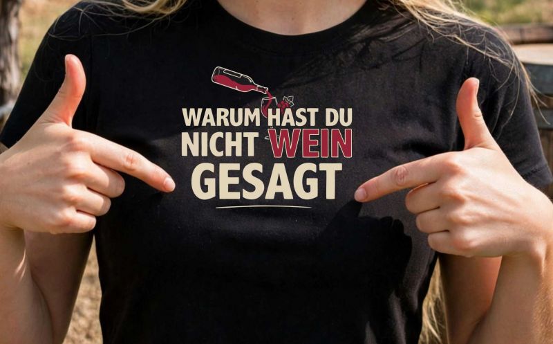 Warum hast du nicht Wein gesagt