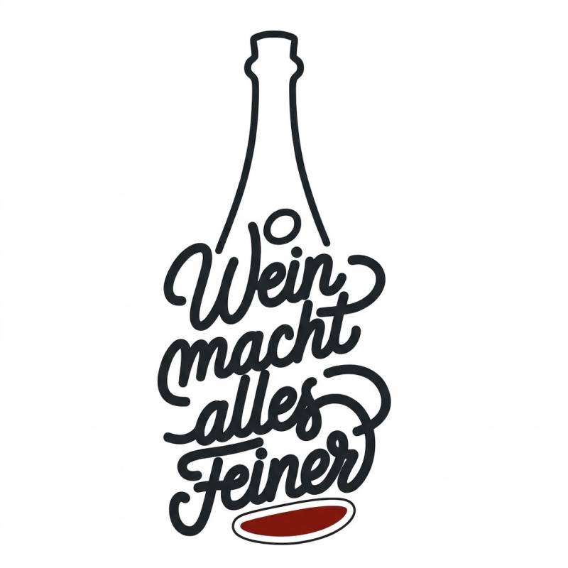 Wein macht alles feiner